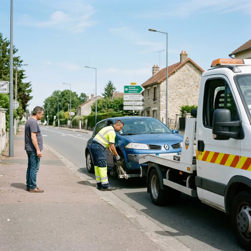 Remorquage voiture prix Melun (77000)