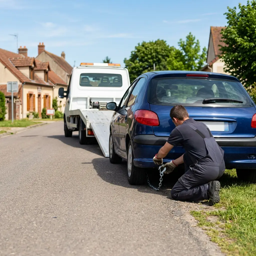 Comment se déroule un remorquage à Chauconin‑Neufmontiers ?