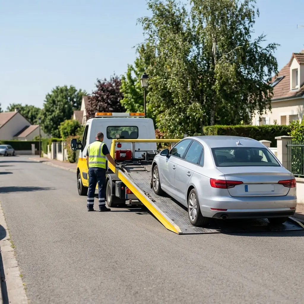 Comment réagir correctement en attendant la dépanneuse à Villenoy ?