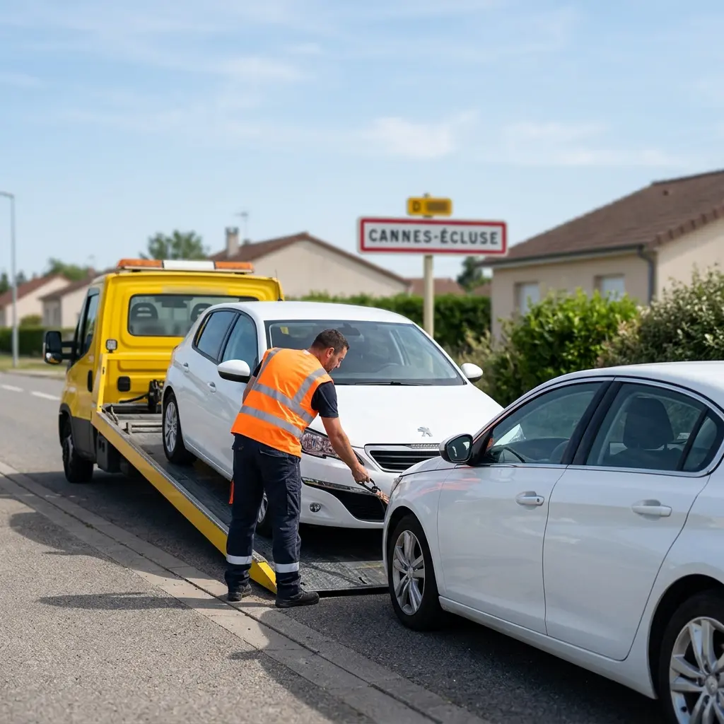 Remorquage voiture prix Cannes-Écluse (77130)