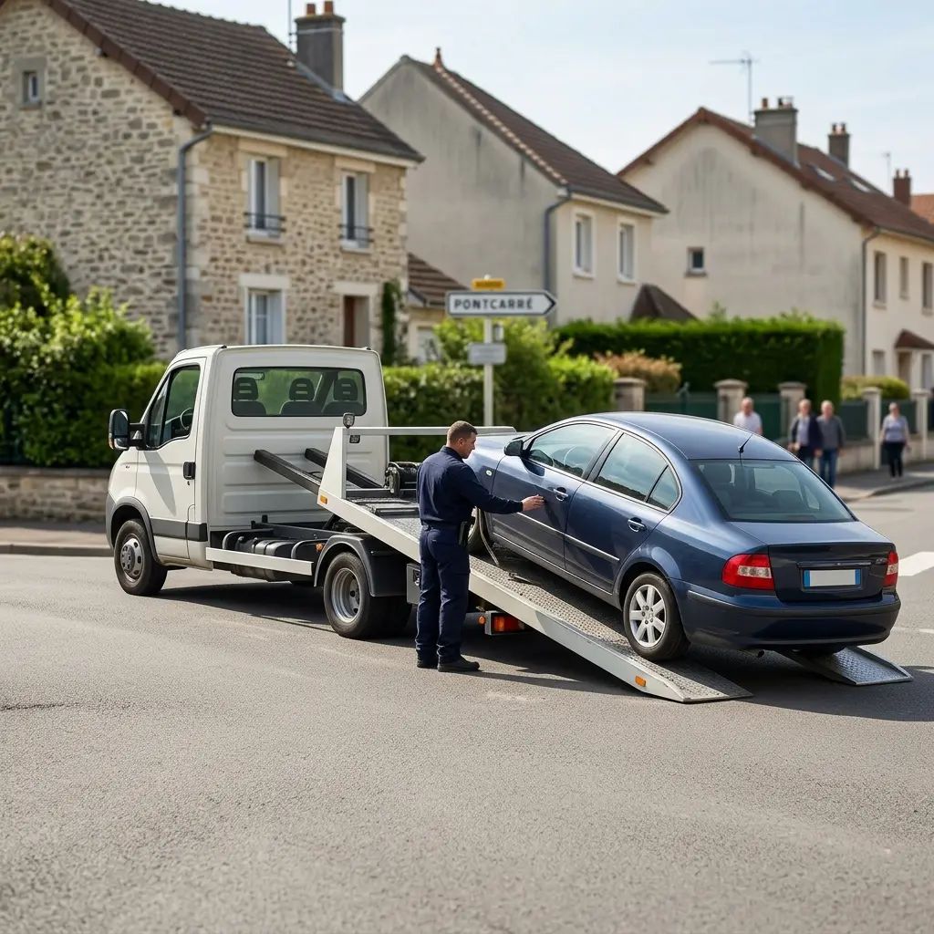Adopter les bons gestes en attendant la dépanneuse à Pontcarré
