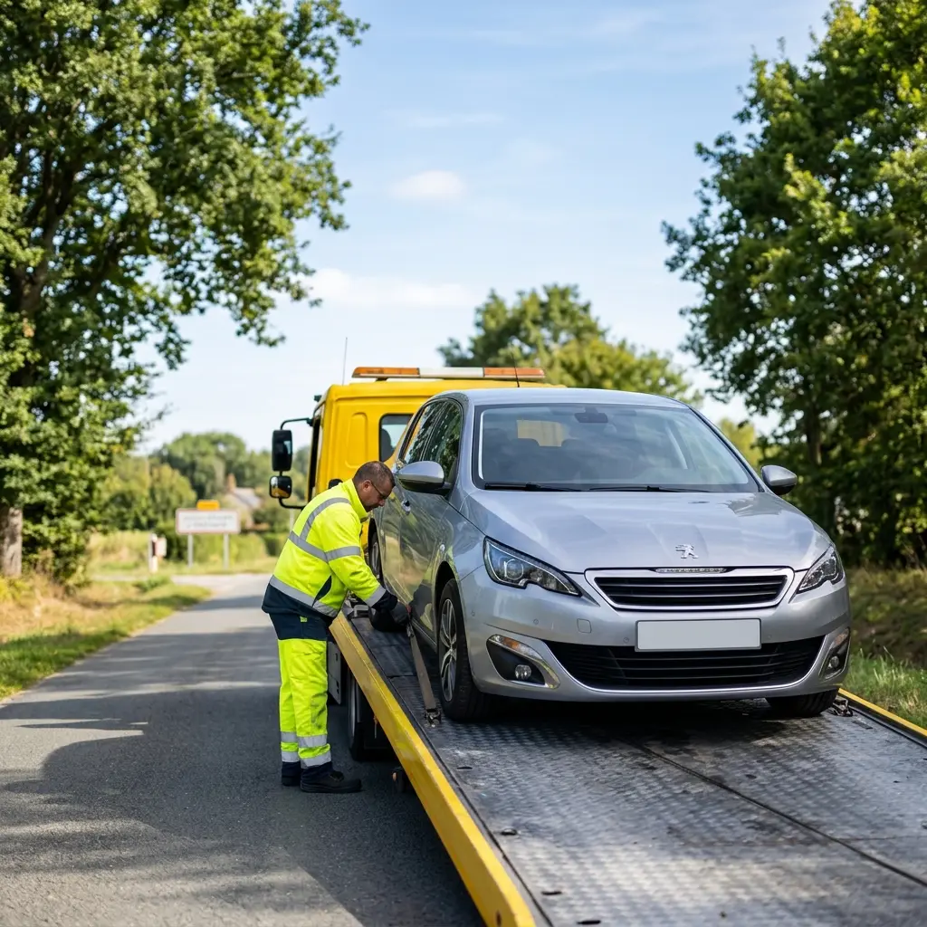 Comment se déroule le remorquage de votre voiture à Pontcarré ?