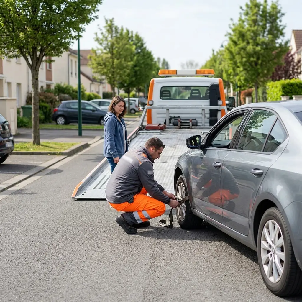 Remorquage voiture prix Montévrain (77144)
