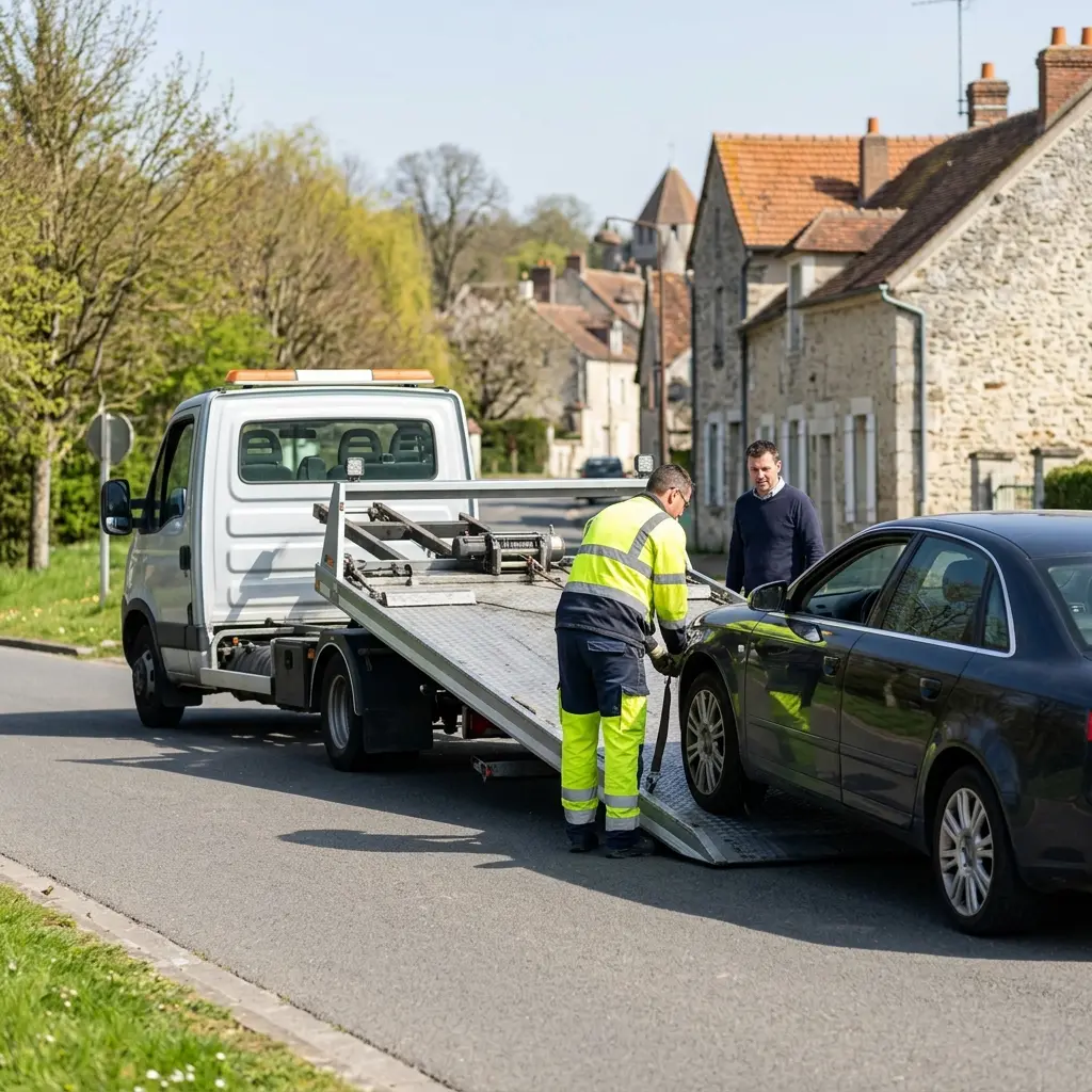 Remorquage voiture prix Provins (77160)