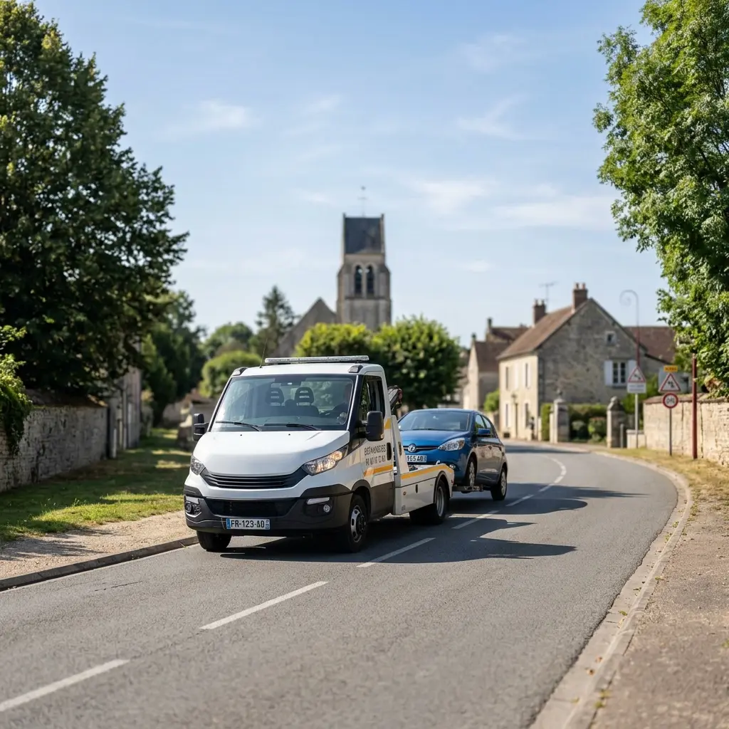 Notre méthode de remorquage auto à Boissy‑le‑Châtel