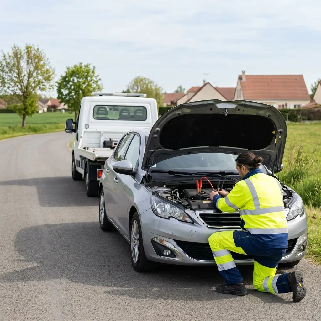 Prêt à tester notre service de remorquage auto à Boissy‑le‑Châtel