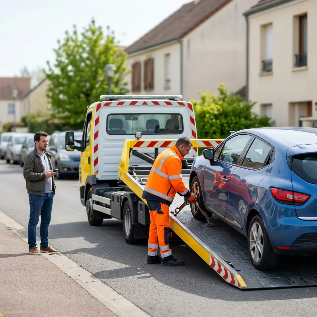 Remorquage voiture prix Nandy (77176)