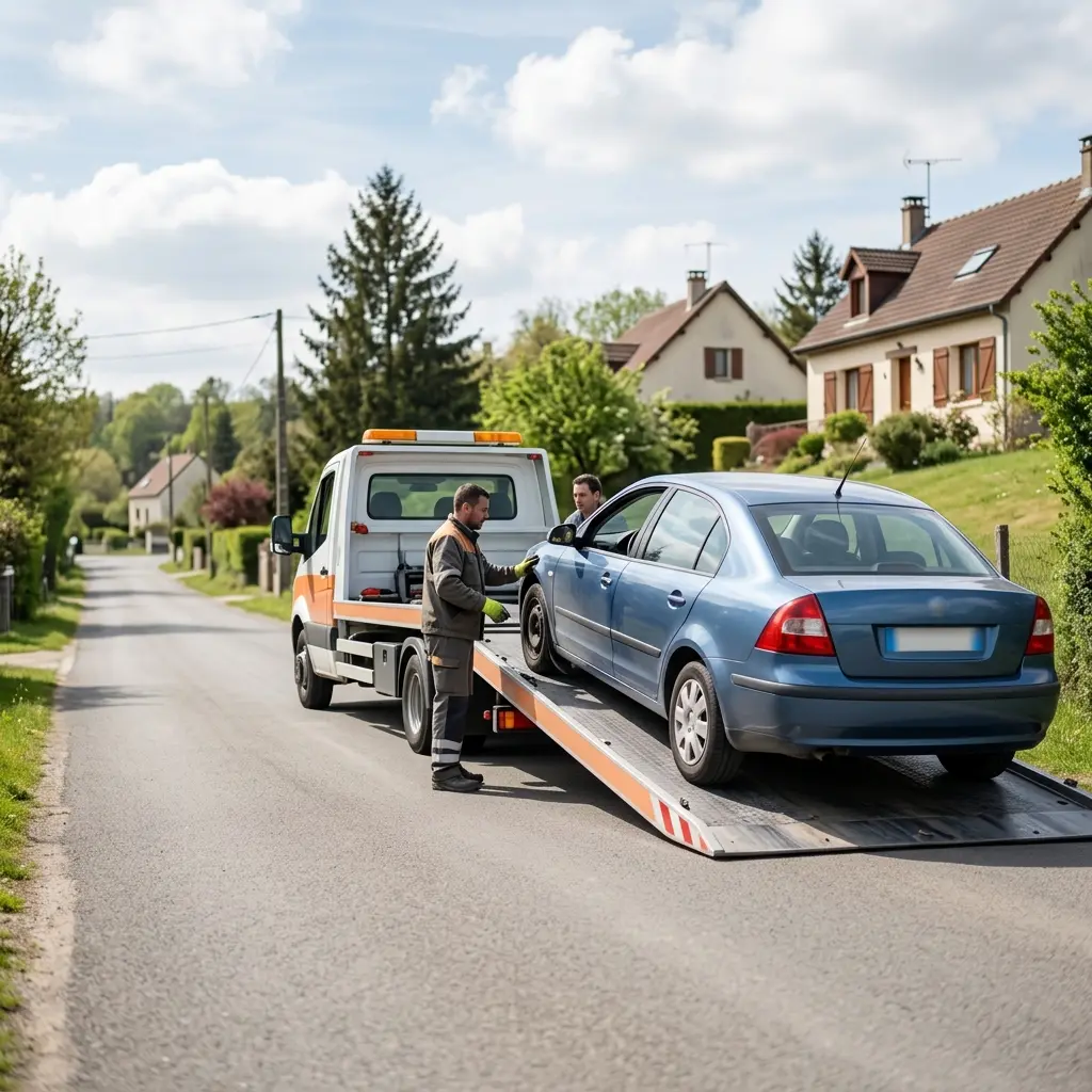 Remorquage voiture prix Brou-sur-Chantereine (77177)
