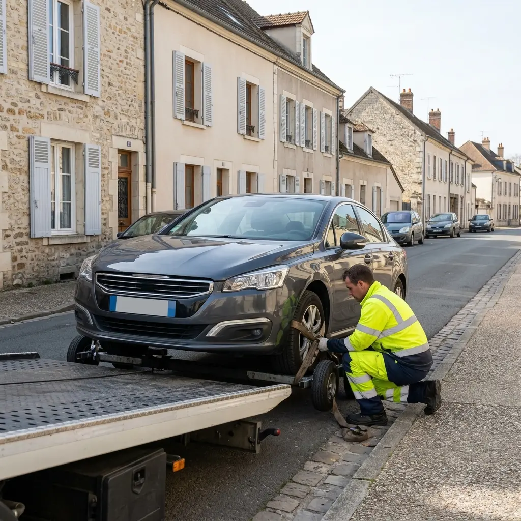 Notre méthode pour un remorquage voiture efficace à Tournan-en-Brie
