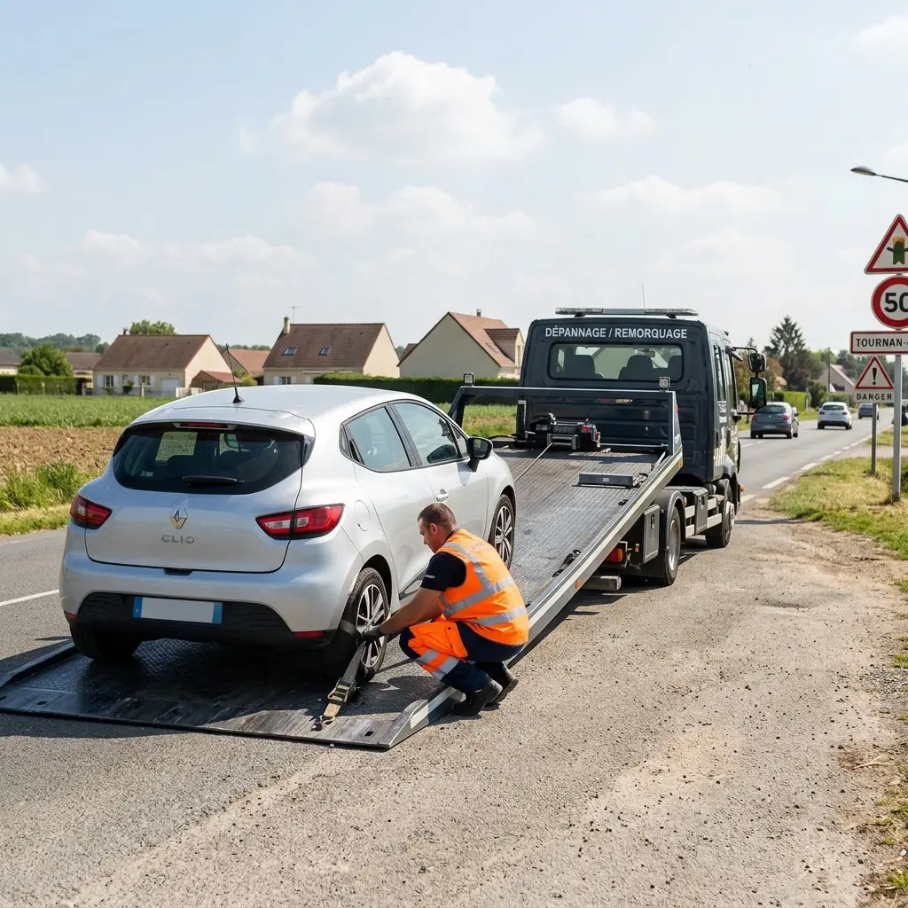 Comment se déroule le remorquage voiture à Tournan-en-Brie ?