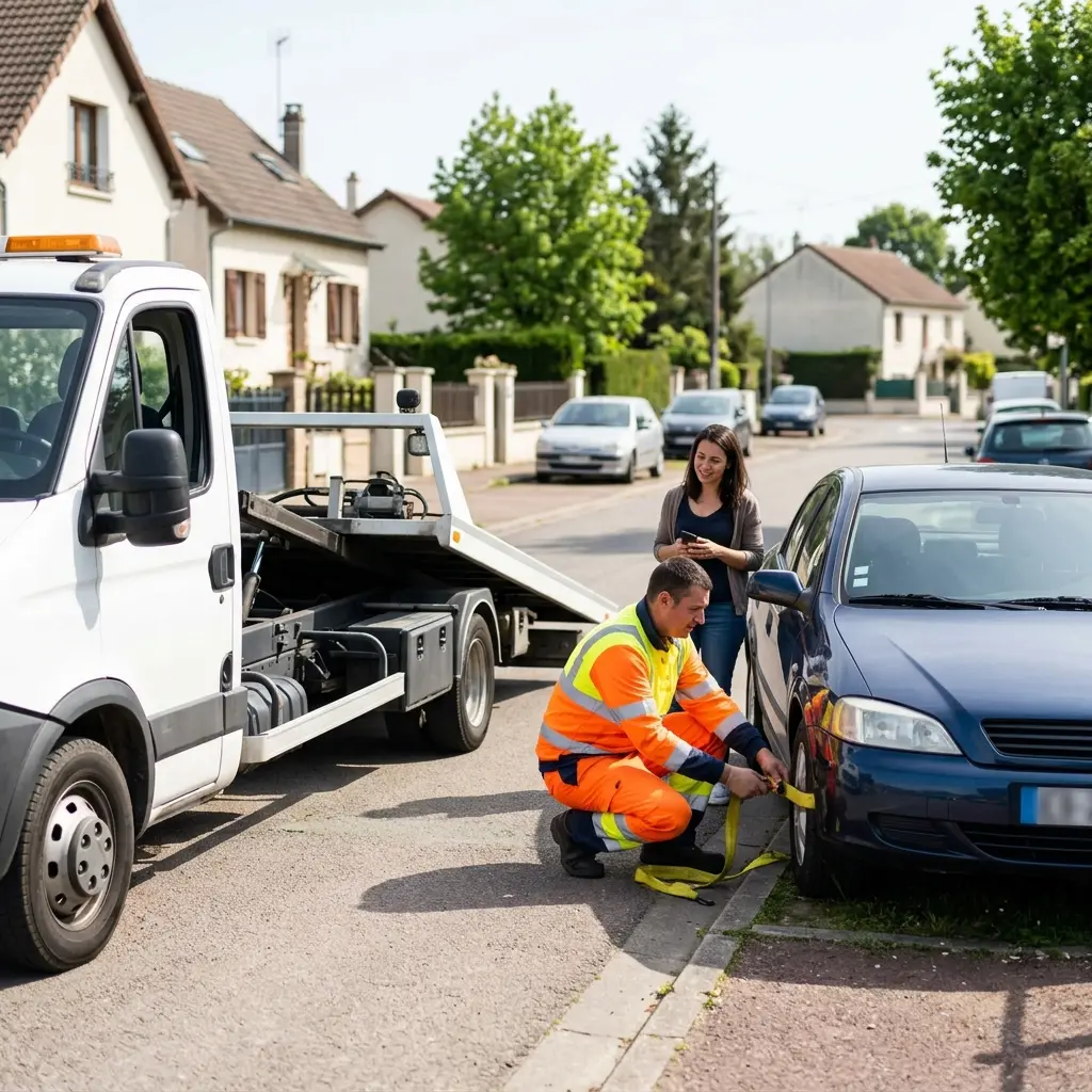 Remorquage voiture prix Longperrier (77230)