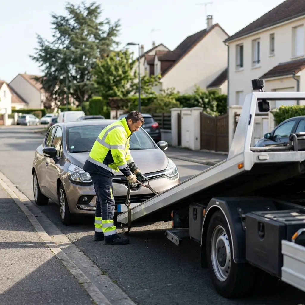 Remorquage voiture prix Le Mée-sur-Seine (77350)