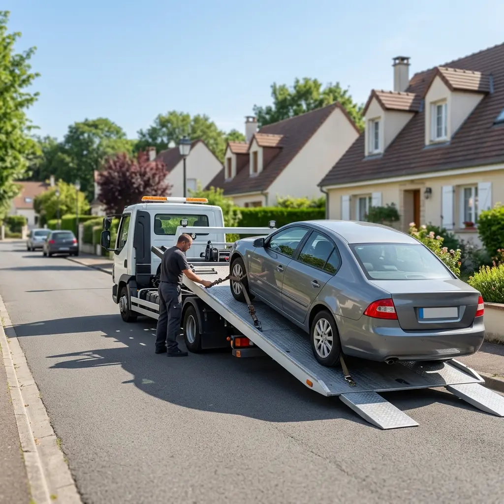 Remorquage voiture prix Dampmart (77400)