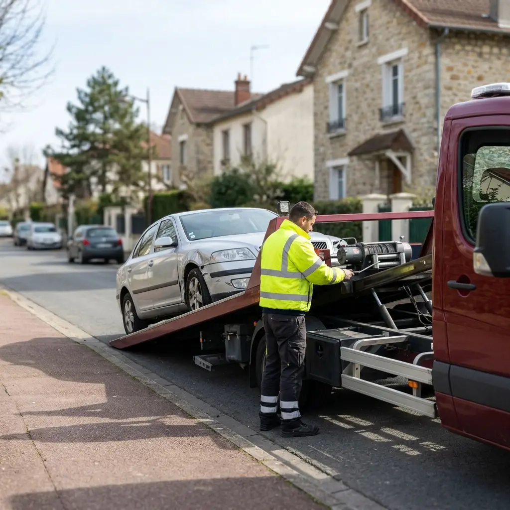 Comment se déroule le remorquage à Thorigny-sur-Marne ?