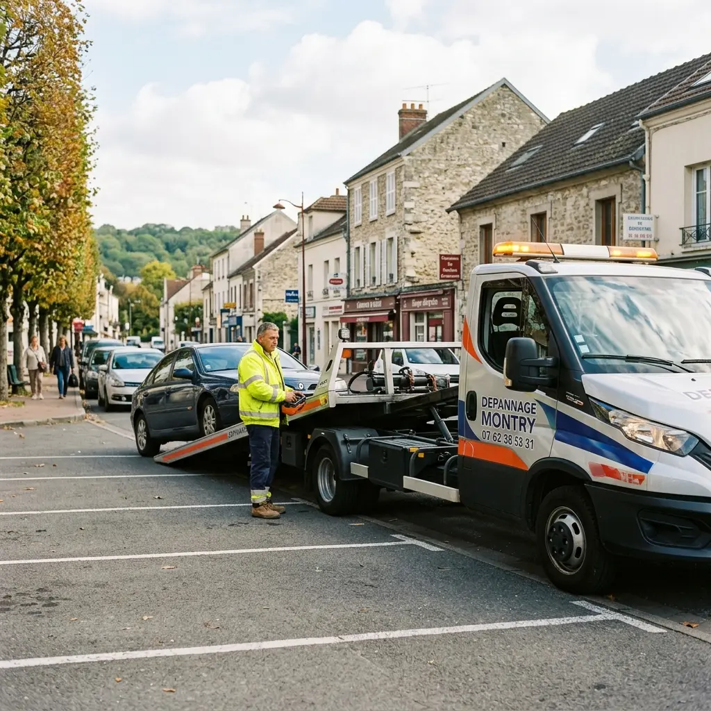 Besoin d'un remorquage urgent à Montry ?
