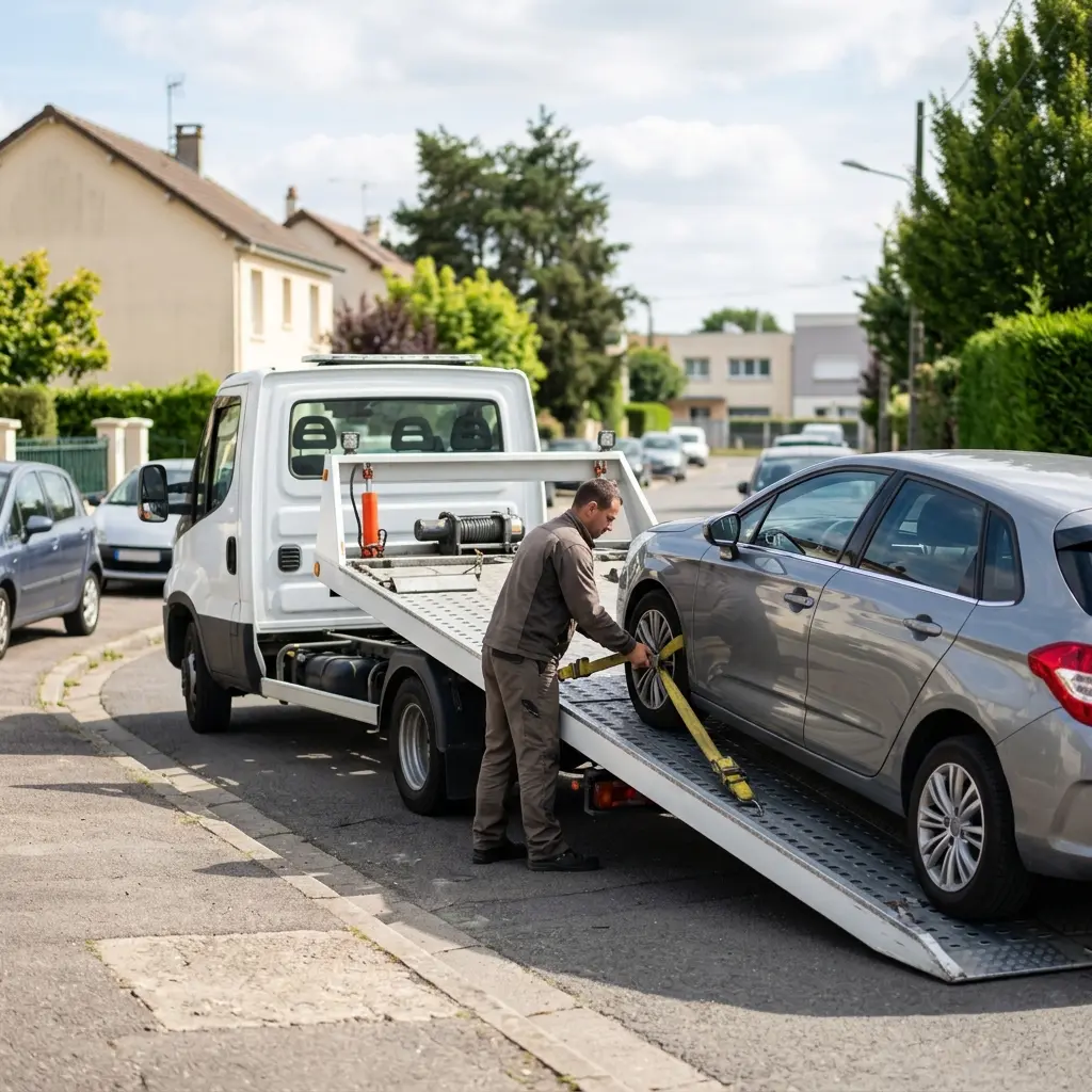 Remorquage voiture prix Montry (77450)