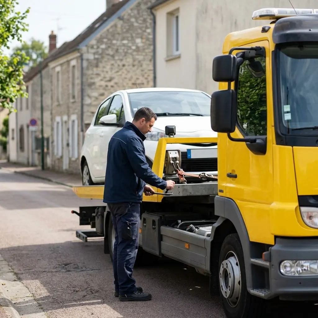 Notre approche pour le remorquage d’une voiture à Rozay‑en‑Brie