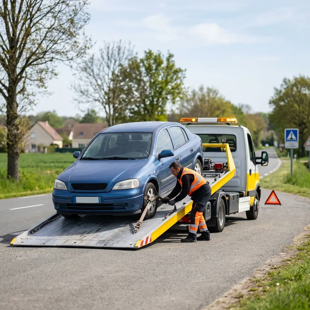 Remorquage voiture prix Bois-le-Roi (77590)