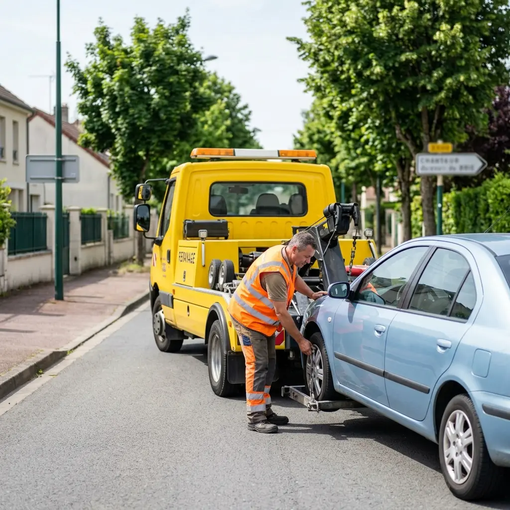 Remorquage voiture prix Chanteloup-en-Brie (77600)