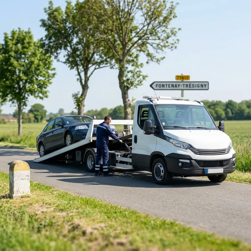 Remorquage voiture prix Fontenay-Trésigny (77610)