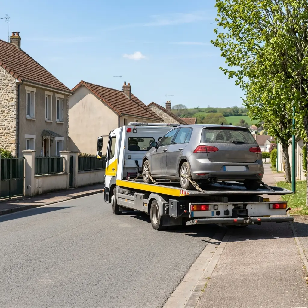 Remorquage voiture prix Vernou-la-Celle-sur-Seine (77670)