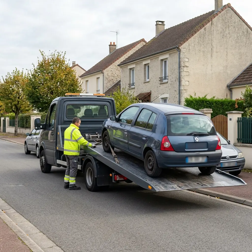 Remorquage voiture prix Roissy-en-Brie (77680)