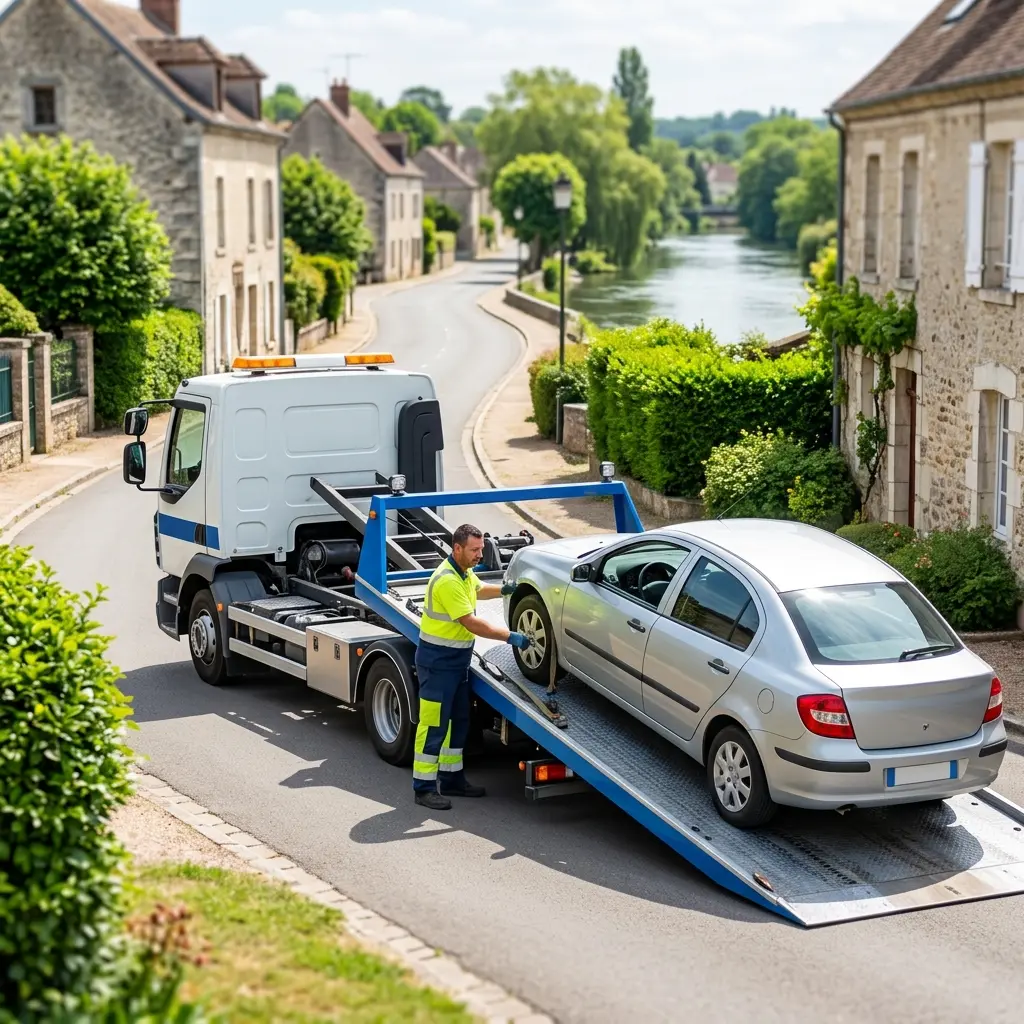 Remorquage voiture prix Montigny-sur-Loing (77690)