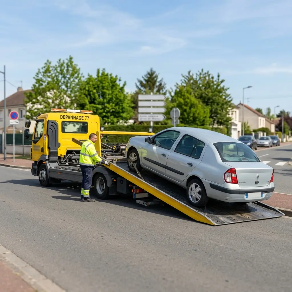 Remorquage voiture prix Bailly-Romainvilliers (77700)