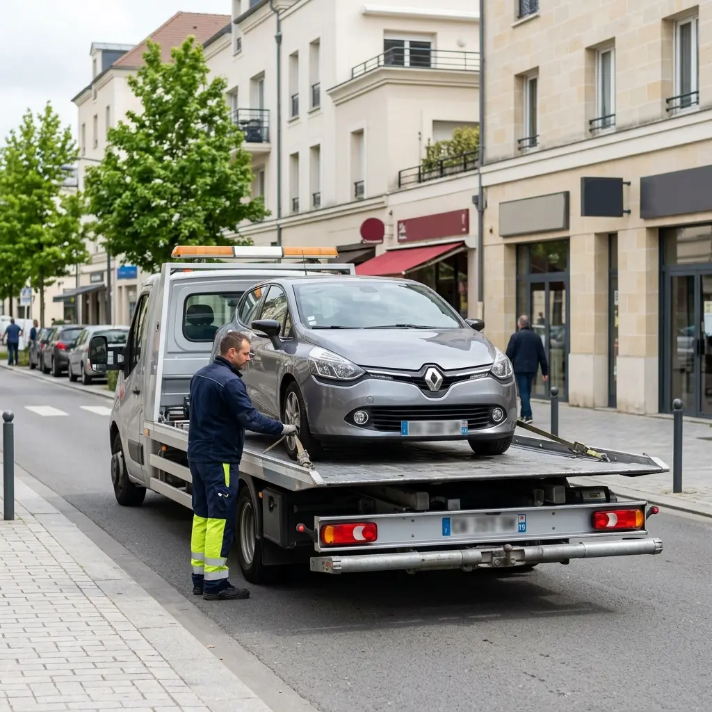 Notre méthode de remorquage et dépannage à Chessy