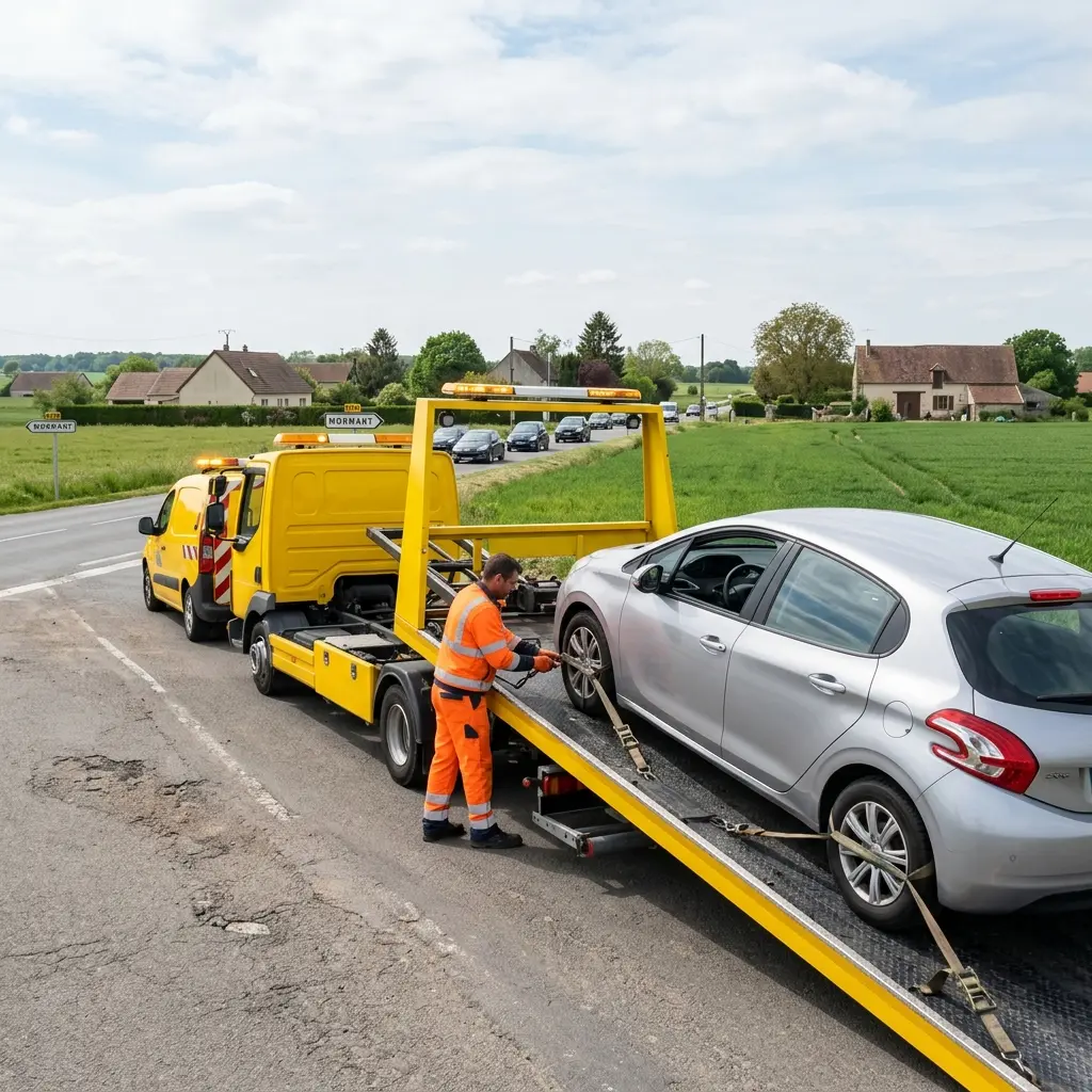 Remorquage voiture prix Mormant (77720)