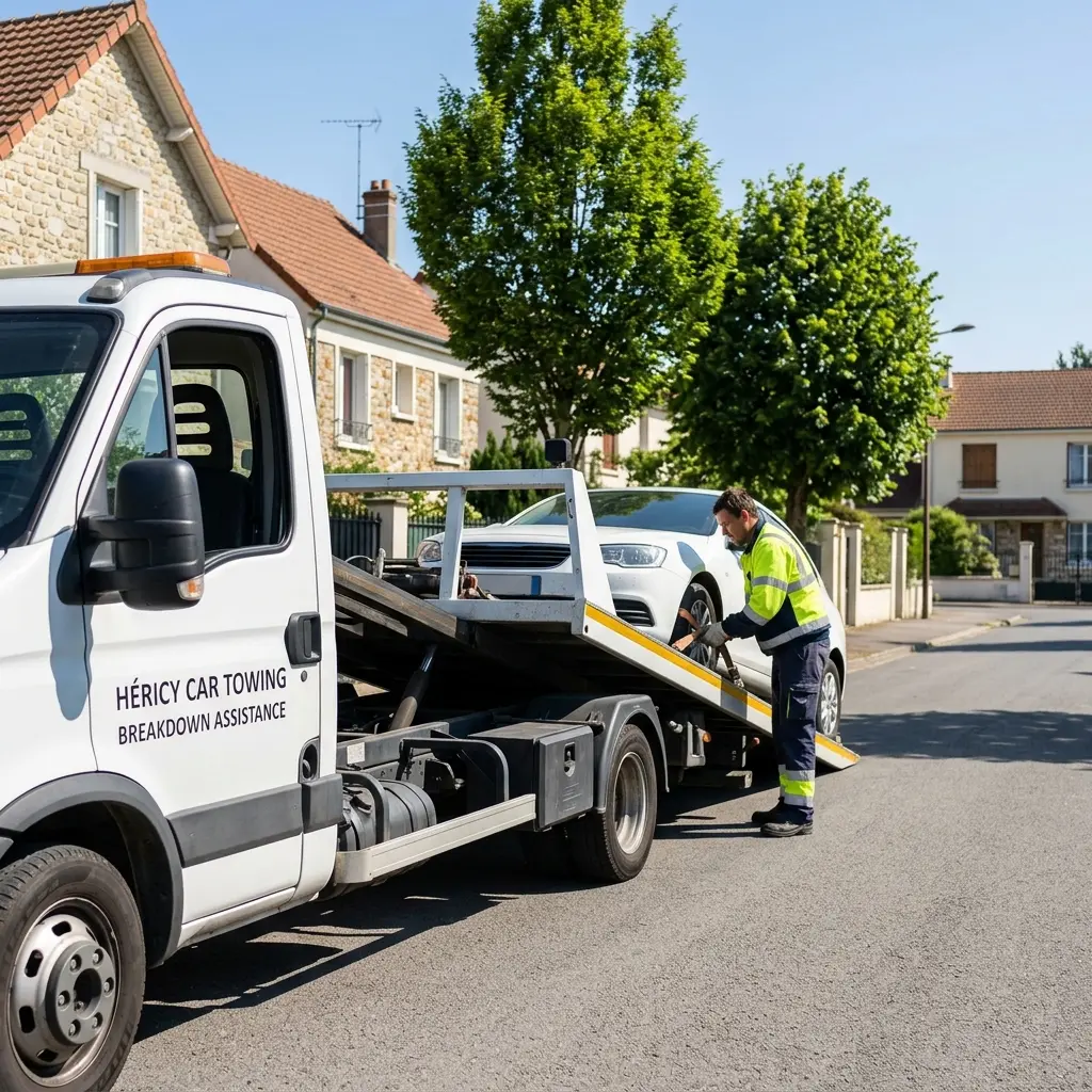 Comment se déroule le remorquage à Héricy ?
