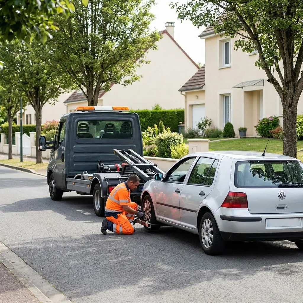 Remorquage voiture prix Vulaines-sur-Seine (77870)