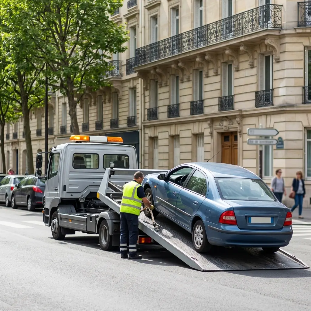 Comment réagir en attendant la dépanneuse à Versailles
