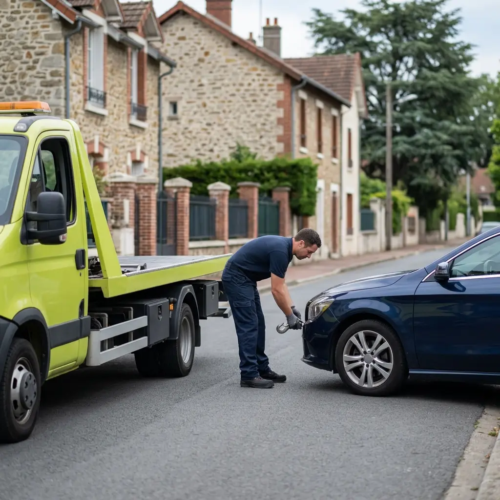 Un service de remorquage professionnel pour votre tranquillité