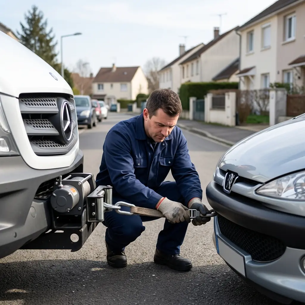 Notre approche technique de remorquage à Vélizy‑Villacoublay