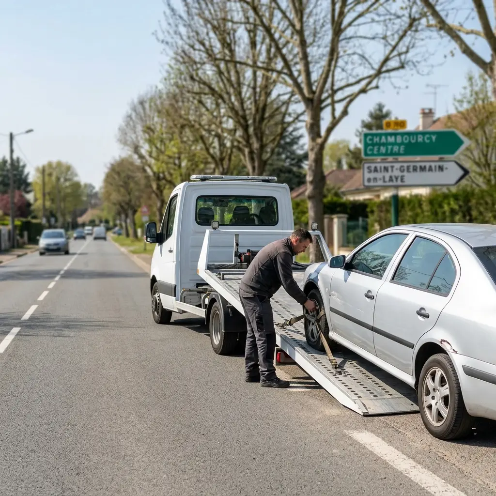 Remorquage voiture prix Chambourcy (78240)