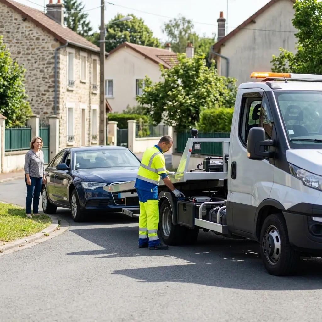 Remorquage voiture prix Hardricourt (78250)