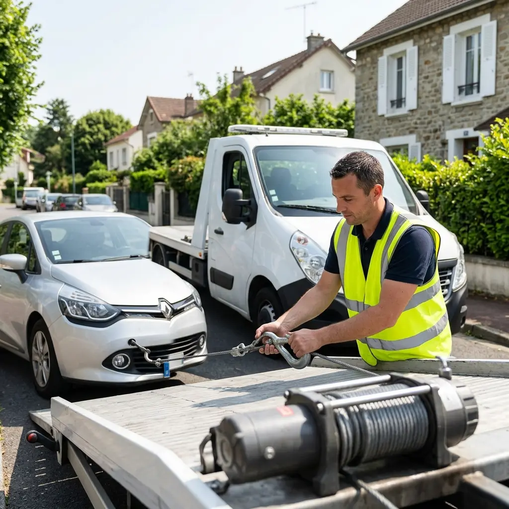 Notre approche de remorquage à Croissy-sur-Seine