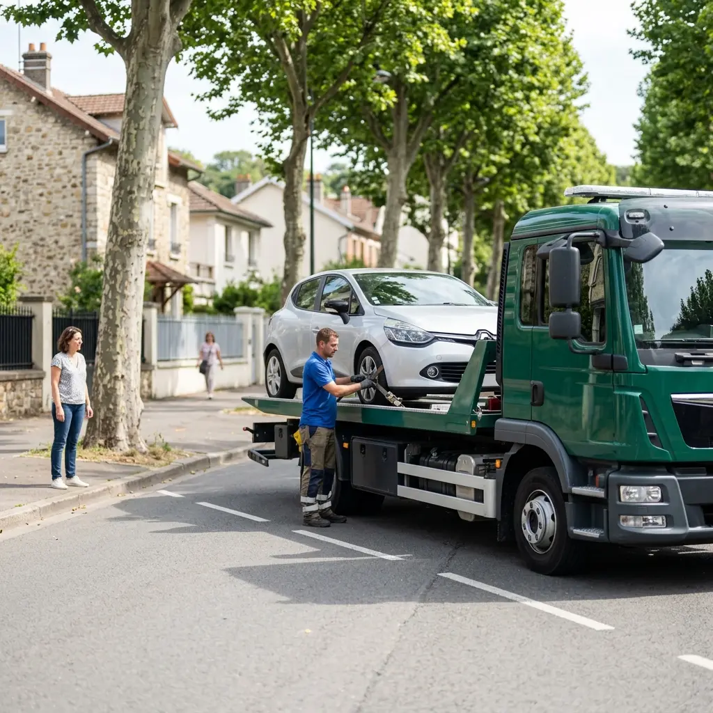 Comment nous procédons au remorquage