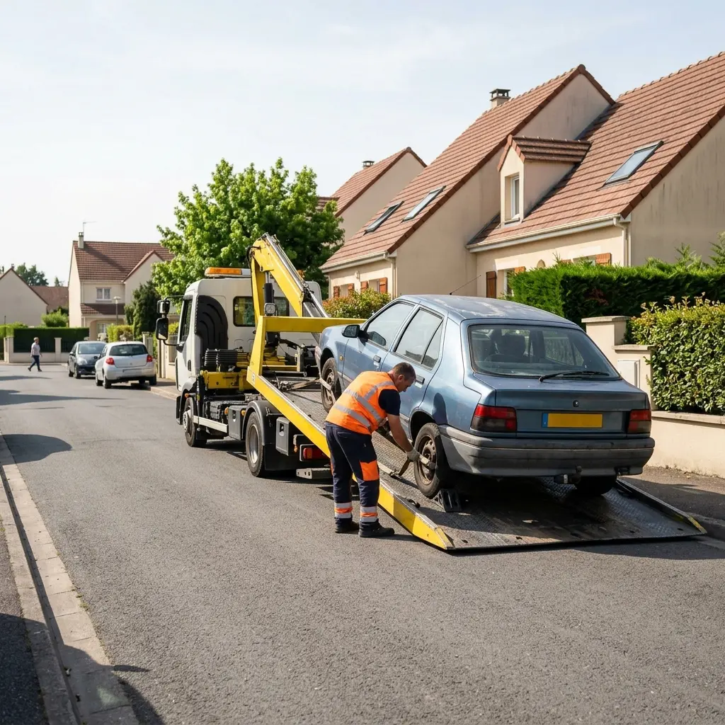 Votre remorquage à Aubergenville assurée en toute confiance