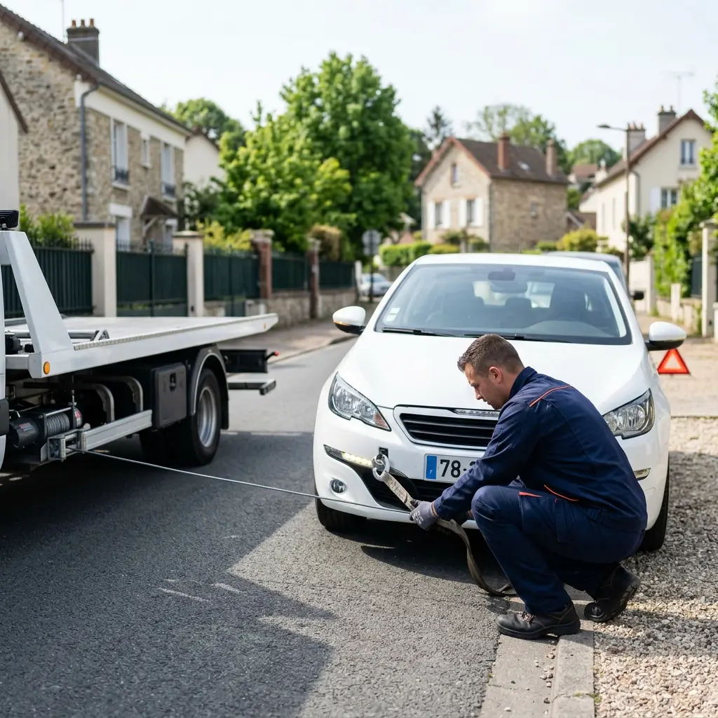 Comment se déroule l'intervention à Louveciennes ?