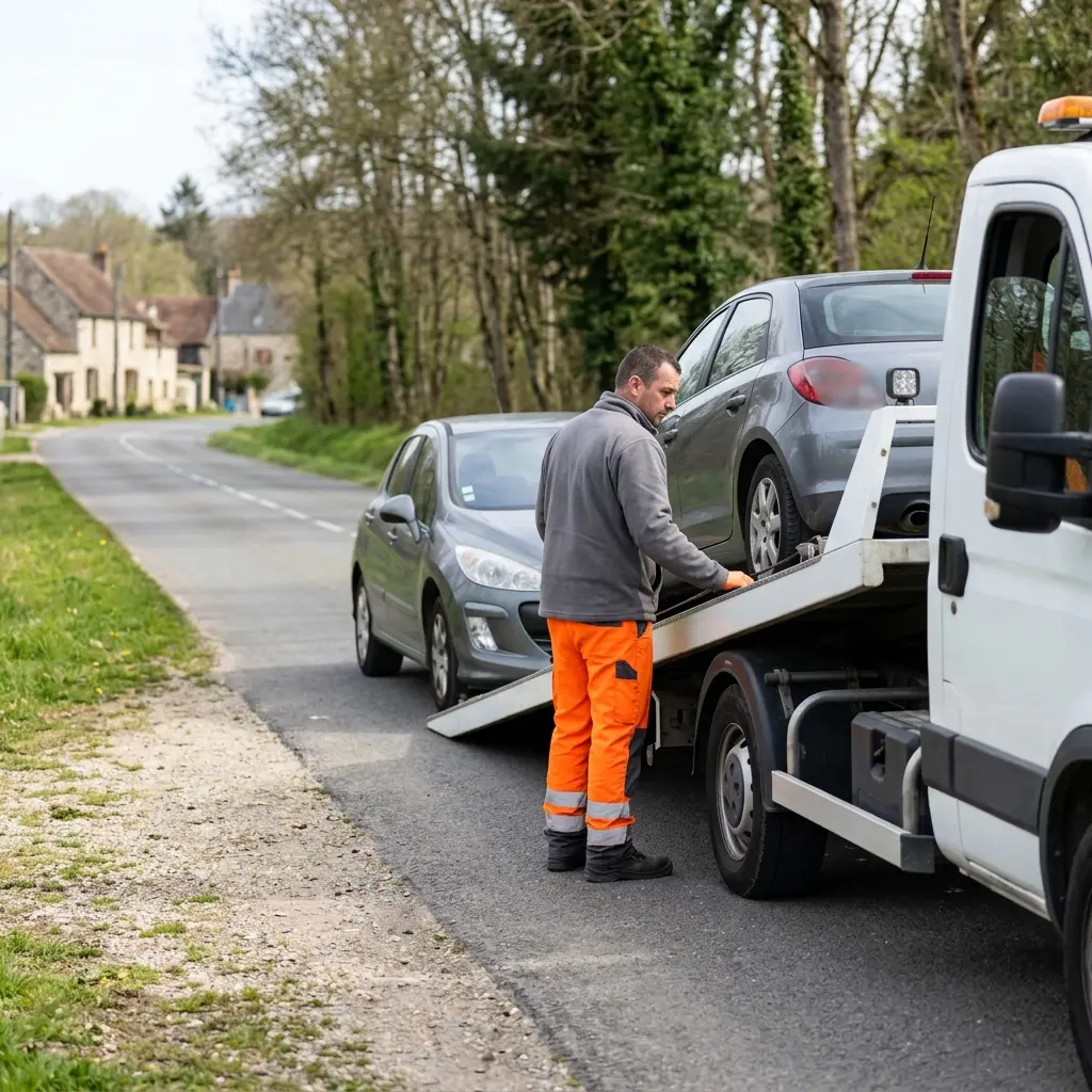 Un remorquage à Saint‑Rémy‑lès‑Chevreuse, rapide et sans surprise