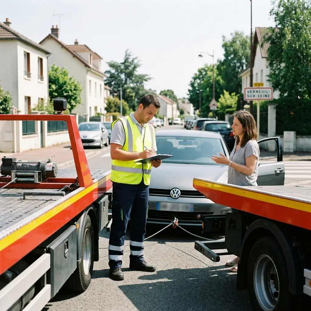 Pourquoi choisir notre service de remorquage à Verneuil-sur-Seine ?