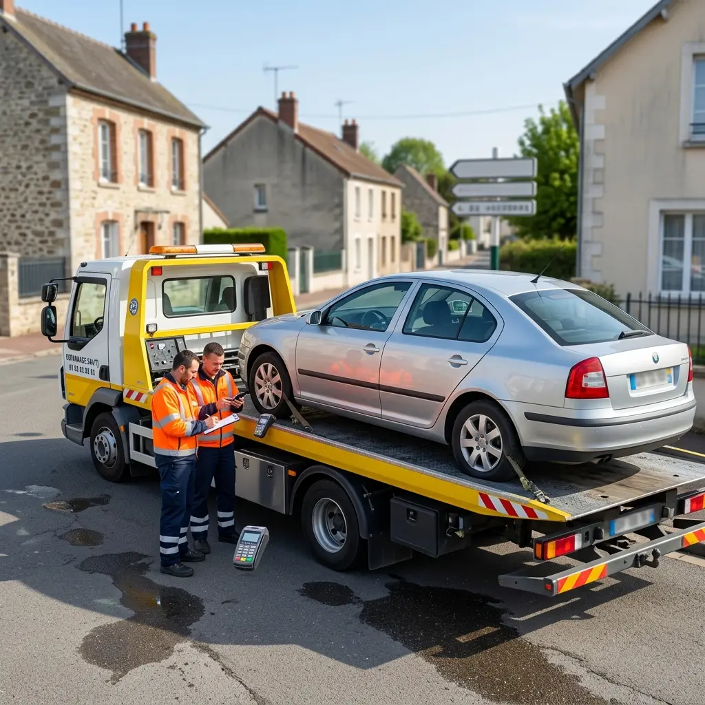 Notre approche professionnelle de remorquage voiture et dépannage à Houdan