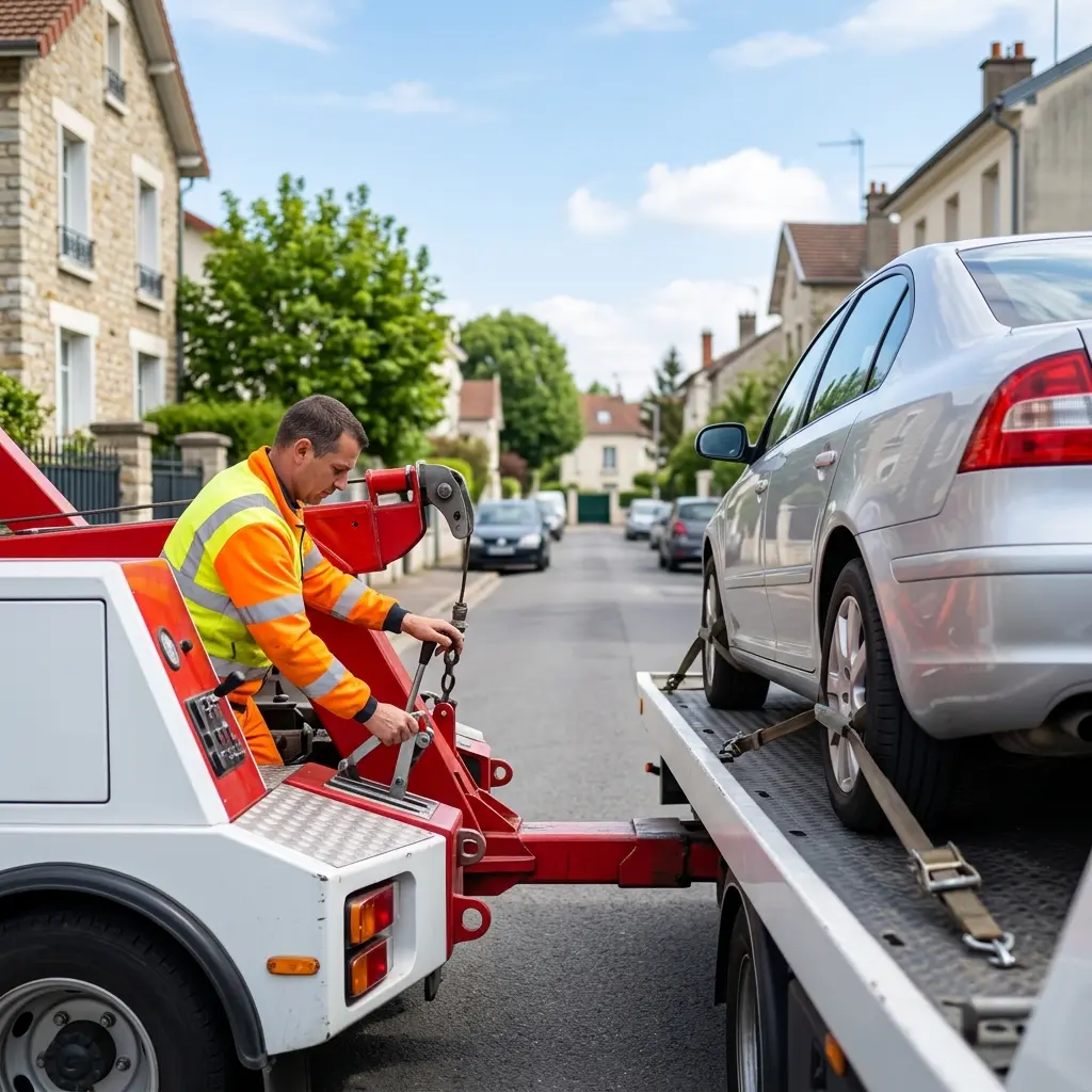 Comment se déroule le remorquage à Maisons-Laffitte ?
