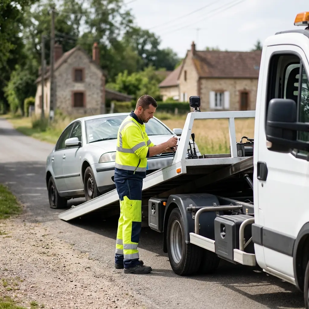 Méthode de remorquage et diagnostic sur place