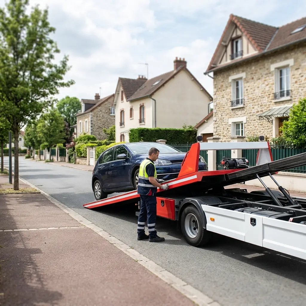 En toute sérénité, remorquez votre véhicule à Étang‑la‑Ville