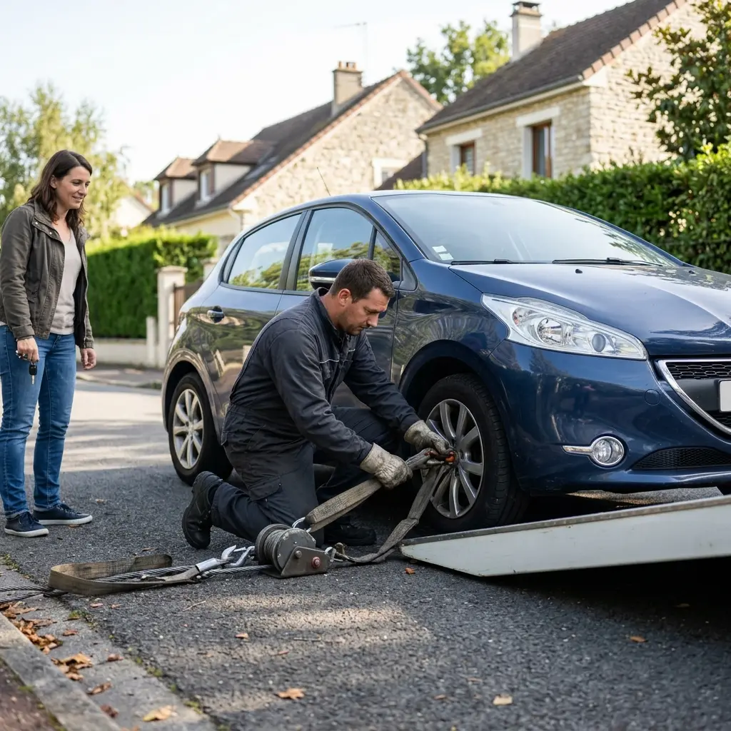 Un service de remorquage professionnel et rapide