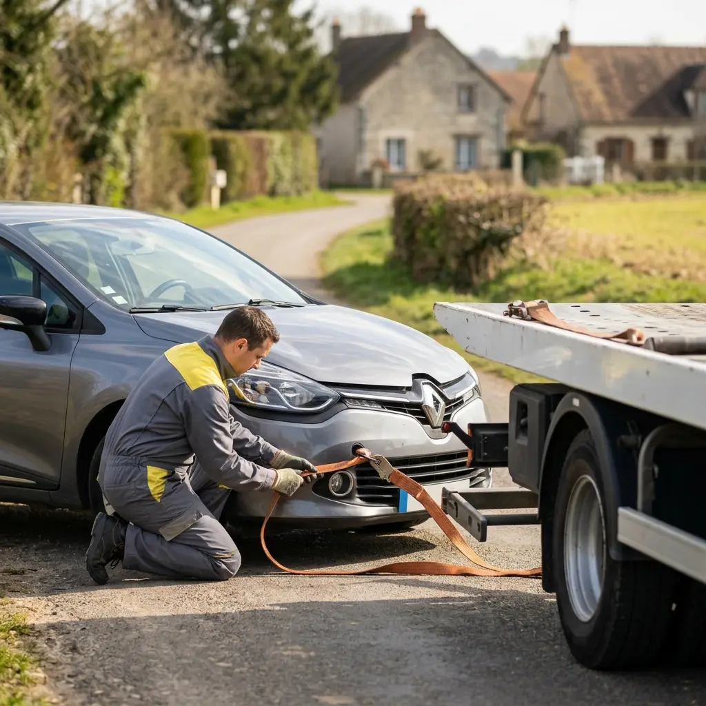 Comment se déroule l’intervention à Septeuil pour votre remorquage
