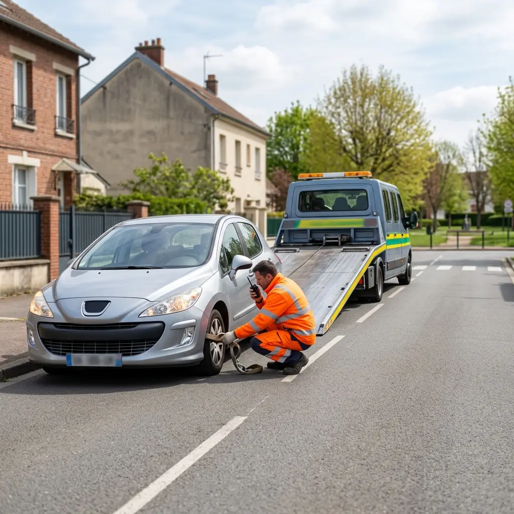 Quel est le déroulement précis d’une intervention de remorquage à Brétigny-sur-Orge ?